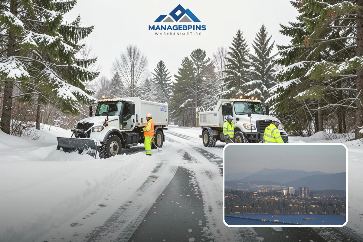 Residential Snow Removal in Medina, King County, WA - Reaches surfaces city plows ignore on residential streets