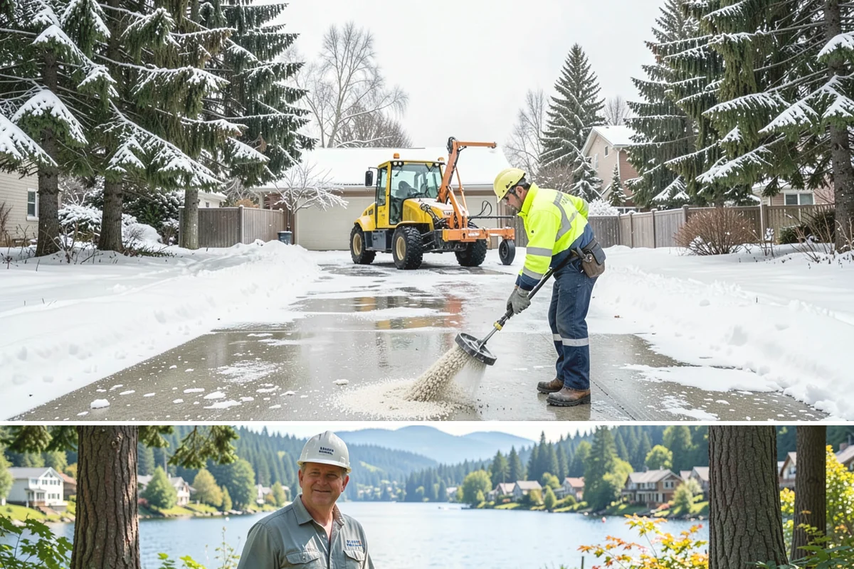 Residential Snow Removal in Milton, King County, WA - Book before the first Arctic outflow pushes through the Fraser Valley in late November so you are on our route when the first...