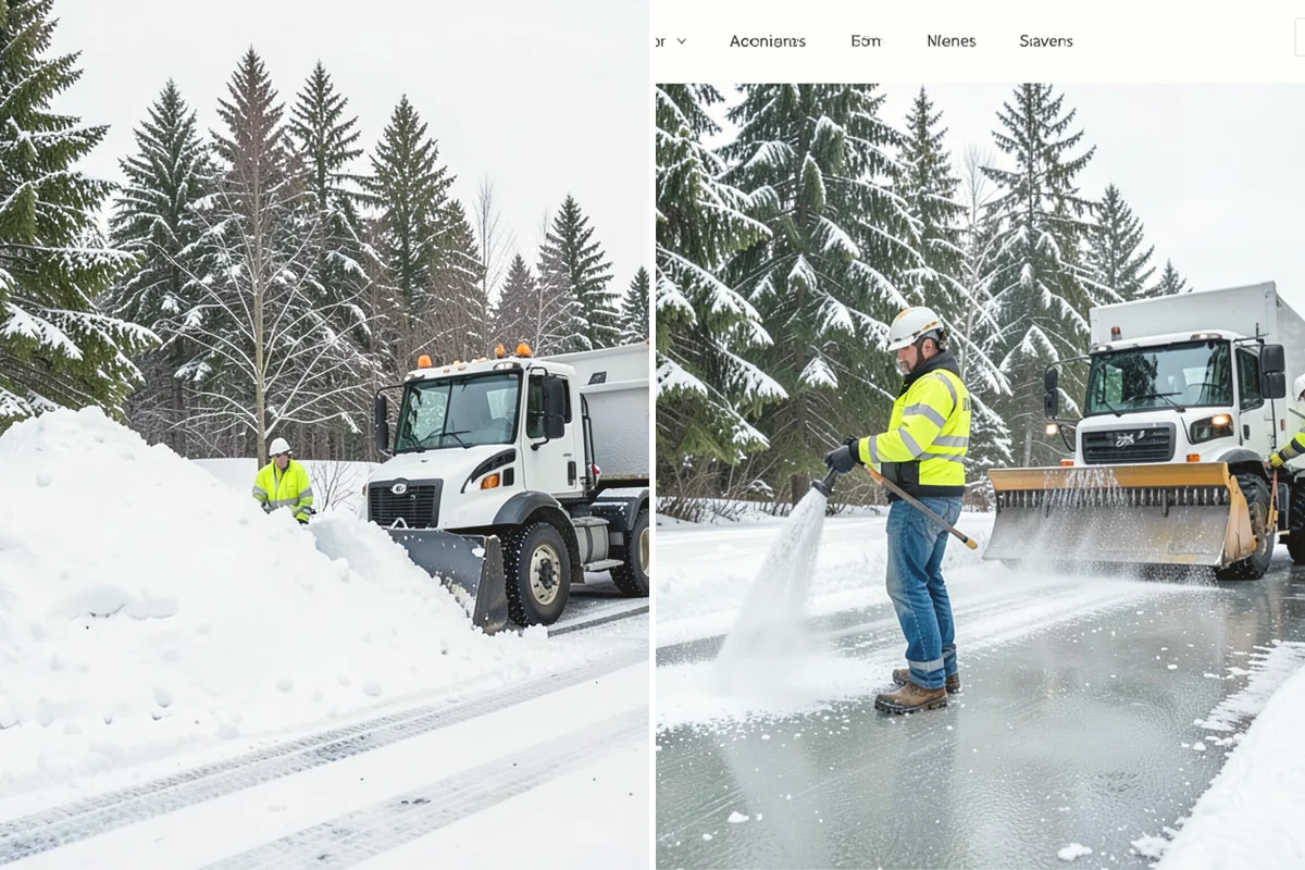 Residential Snow Removal in Monroe, Snohomish County, WA - We confirm your address and map the surfaces that need clearing