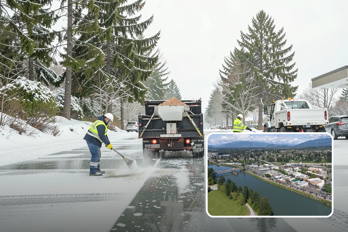 Residential Snow Removal in Mount Vernon, Skagit County, WA - Reaches surfaces city plows ignore on residential streets