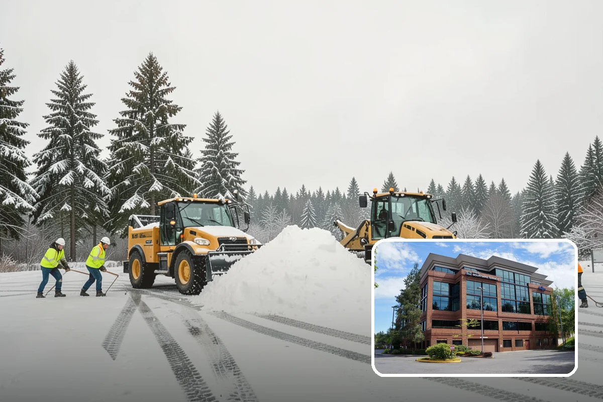 Residential Snow Removal in Mountlake Terrace, Snohomish County, WA - Reaches surfaces city plows ignore on residential streets