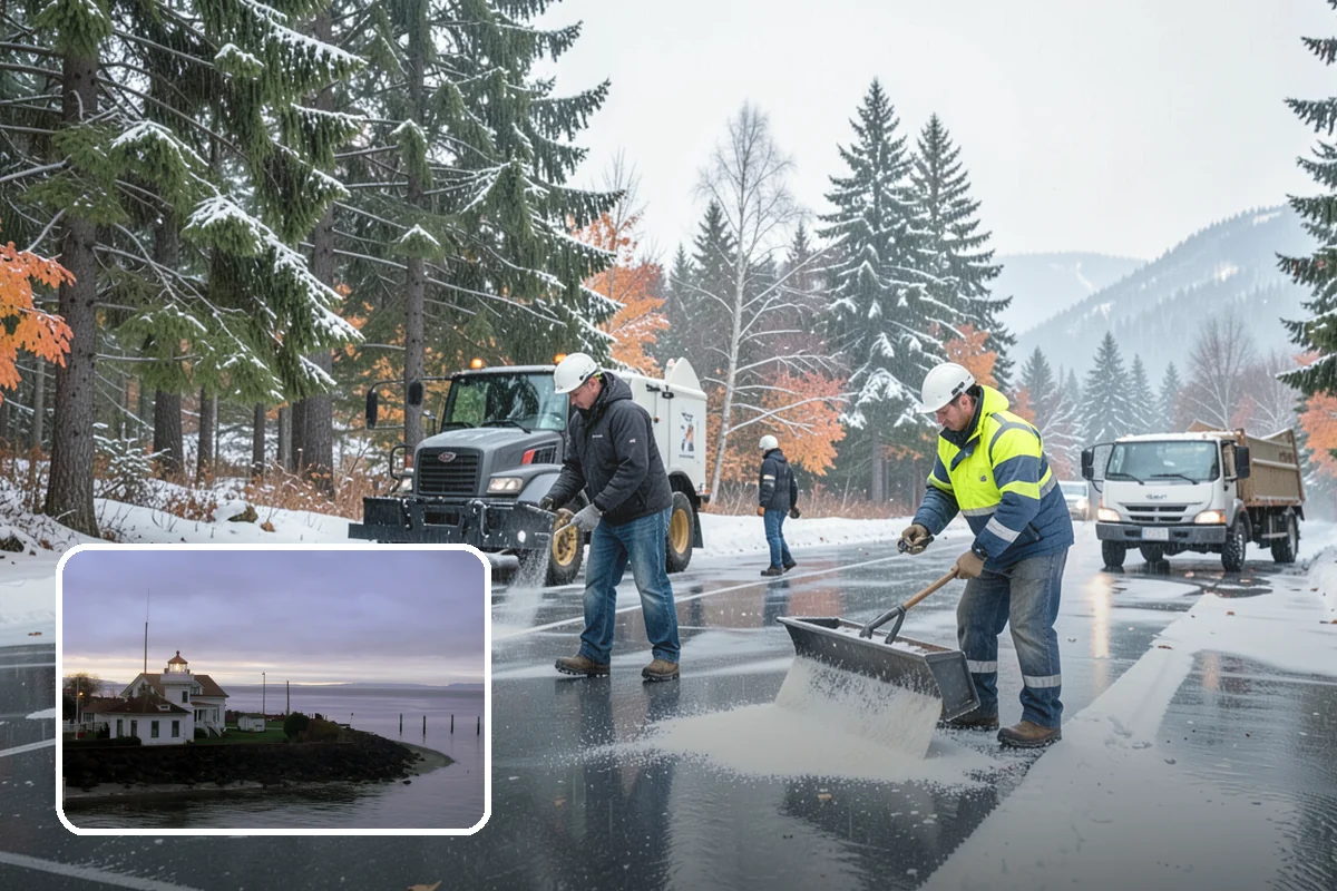 Residential Snow Removal in Mukilteo, Snohomish County, WA - Reaches surfaces city plows ignore on residential streets