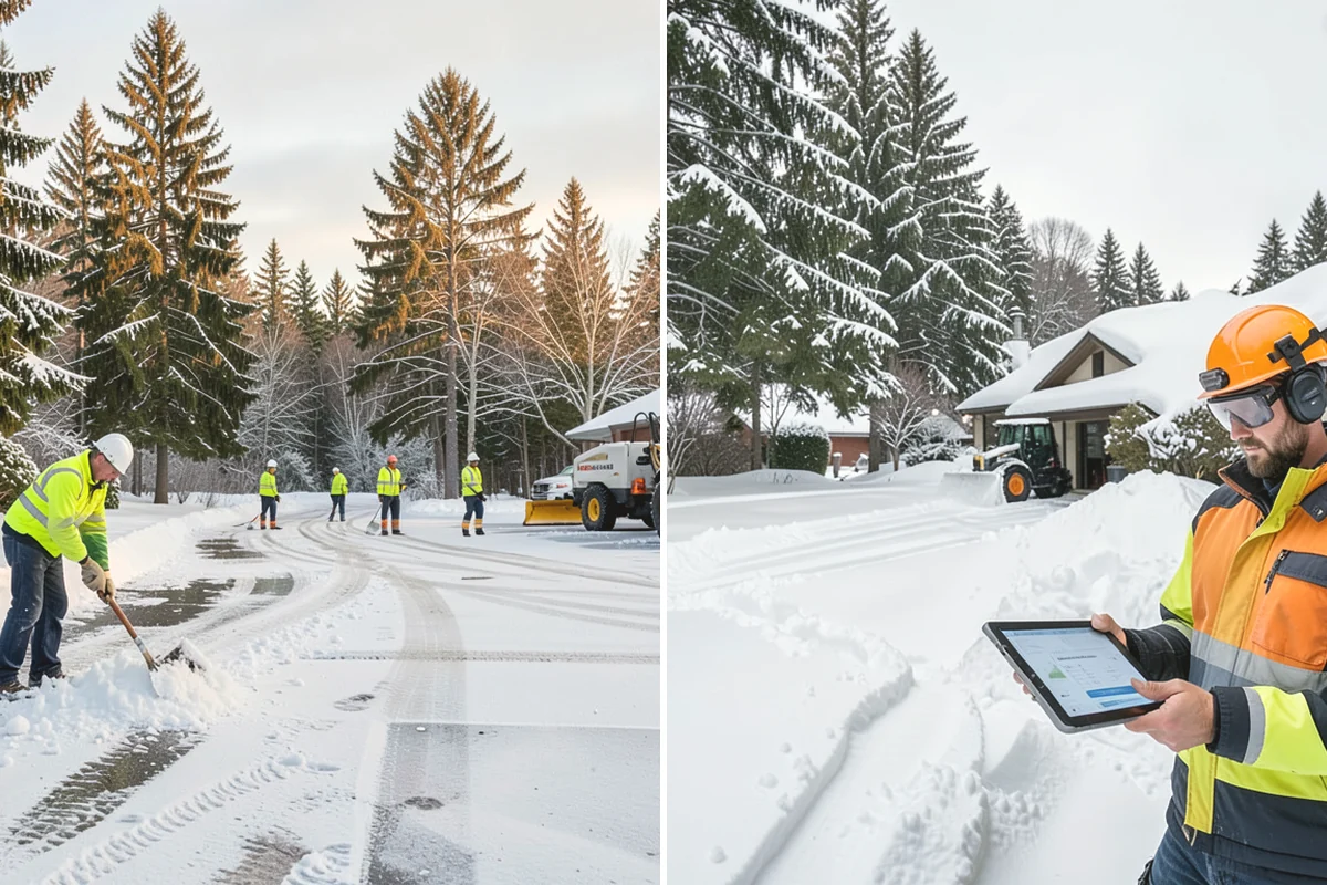 Residential Snow Removal in Mukilteo, Snohomish County, WA - We confirm your address and map the surfaces that need clearing