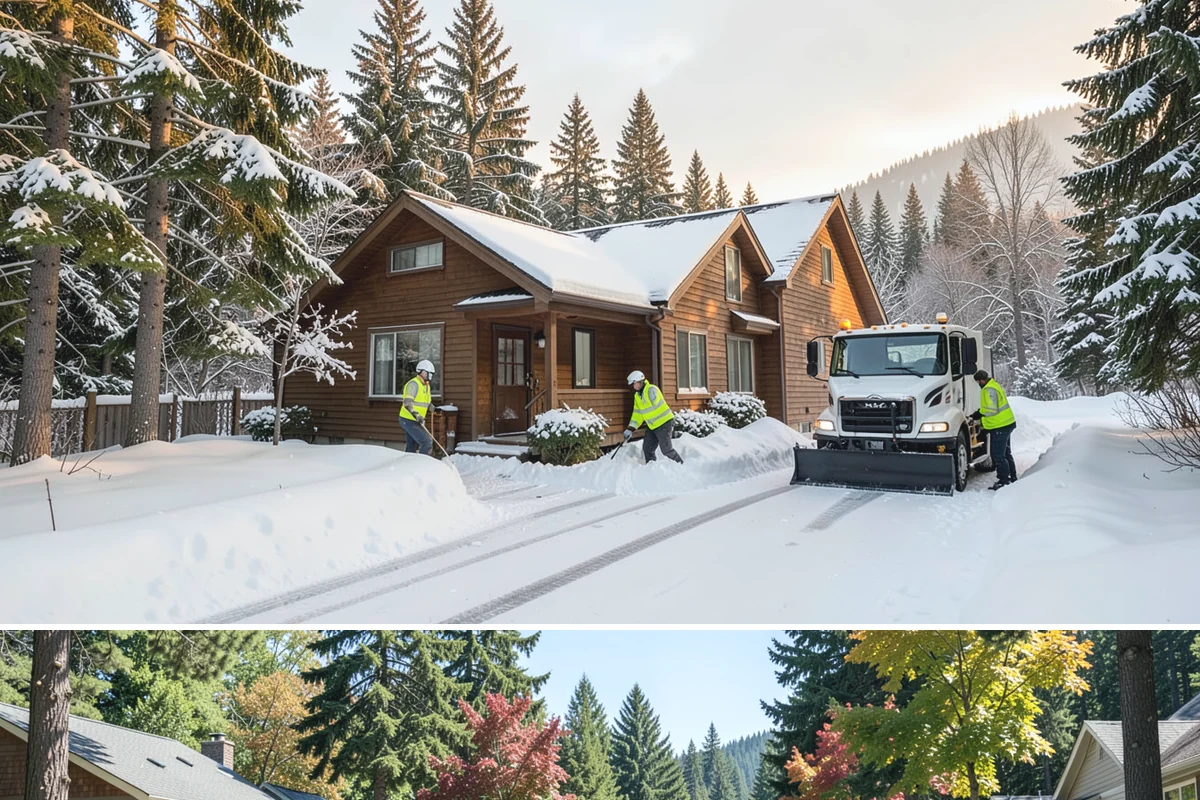 Residential Snow Removal in Orting, Pierce County, WA - Book before the first Arctic outflow pushes through the Fraser Valley in late November so you are on our route when the first...