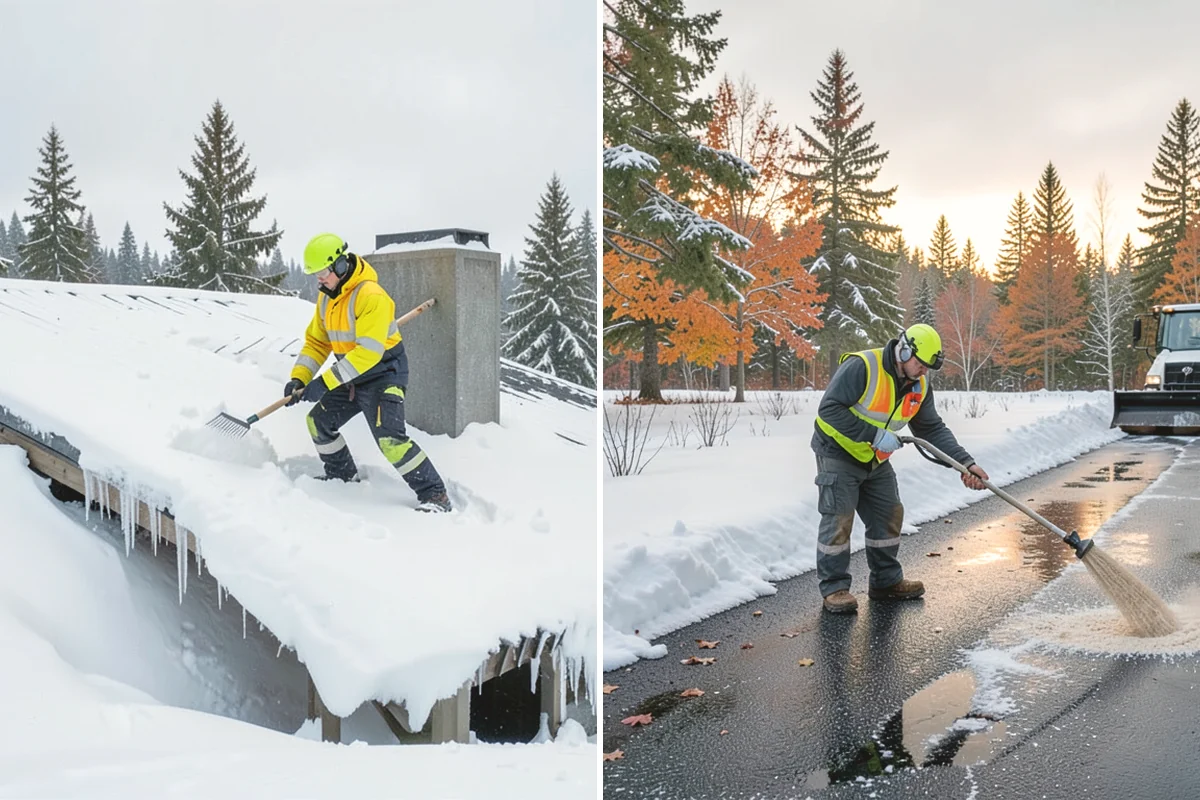 Residential Snow Removal in Ruston, Pierce County, WA - We confirm your address and map the surfaces that need clearing
