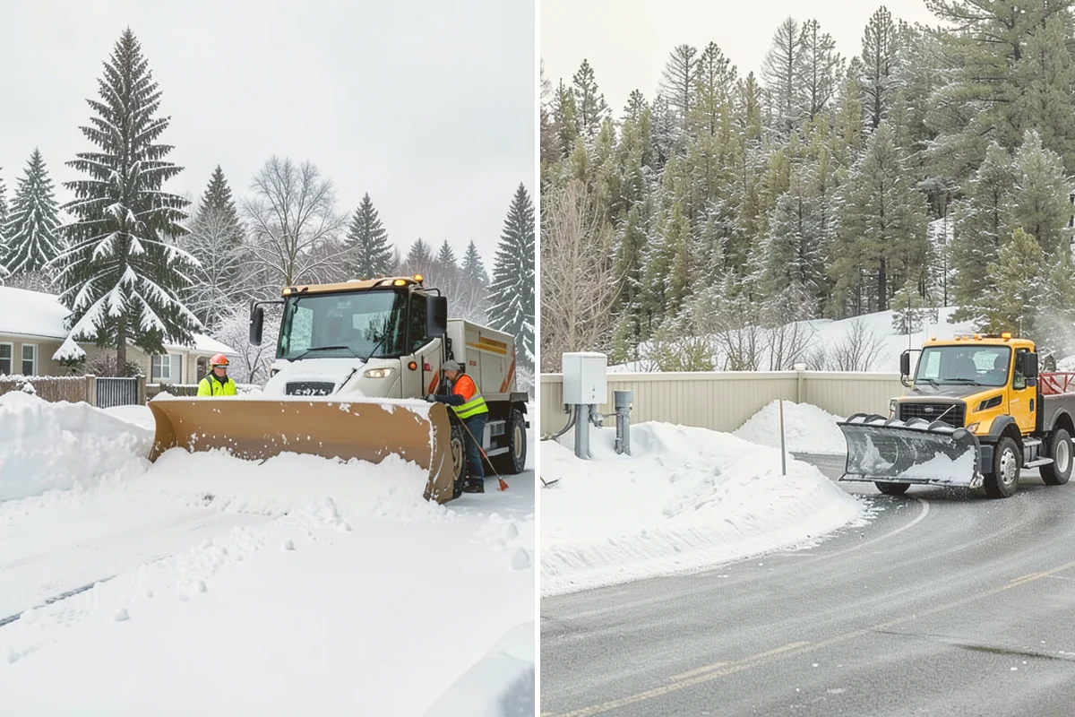 Residential Snow Removal in Snohomish, Snohomish County, WA - We confirm your address and map the surfaces that need clearing