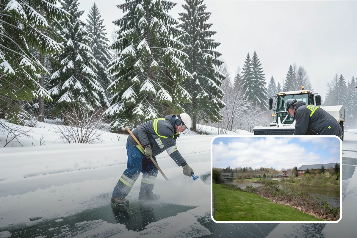 Residential Snow Removal in Tukwila, King County, WA - Reaches surfaces city plows ignore on residential streets