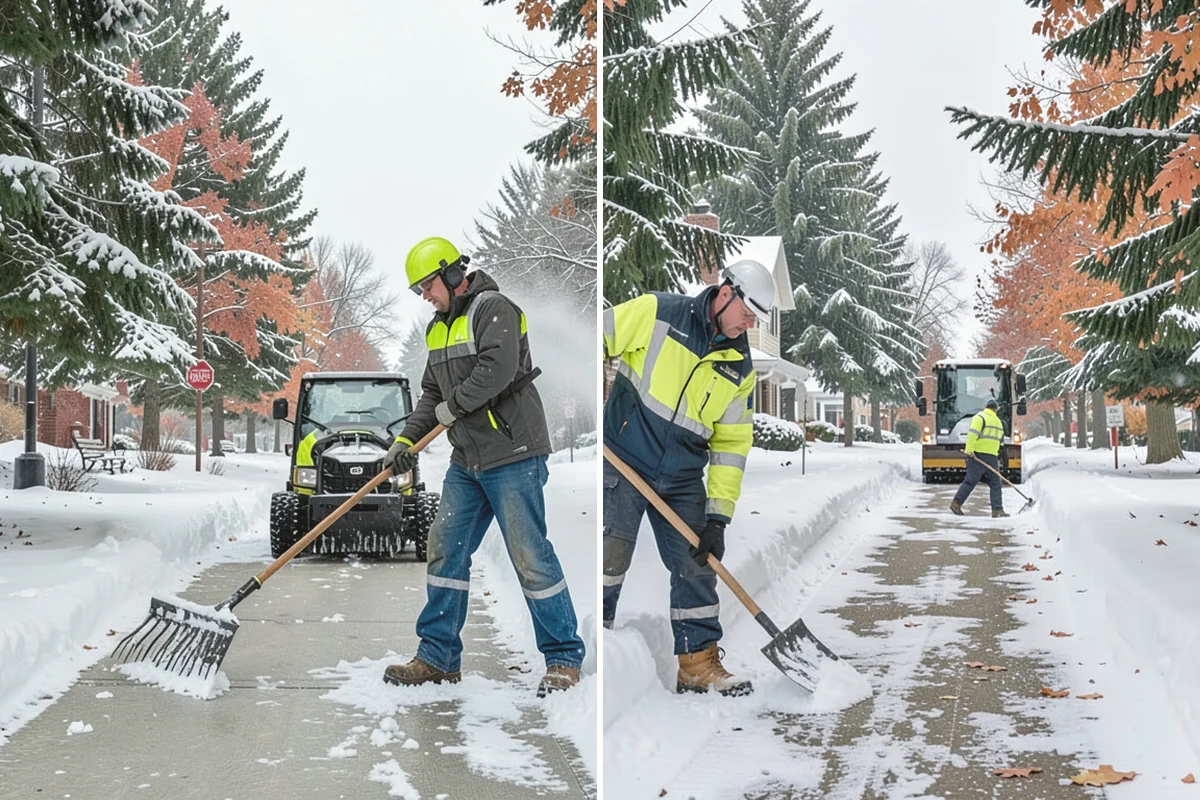 Residential Snow Removal in Tukwila, King County, WA - We confirm your address and map the surfaces that need clearing
