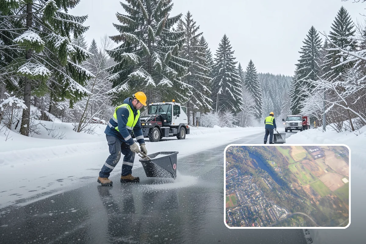 Restaurant Deicing in Algona, King County, WA - Keeps diners arriving safely through the evening rush