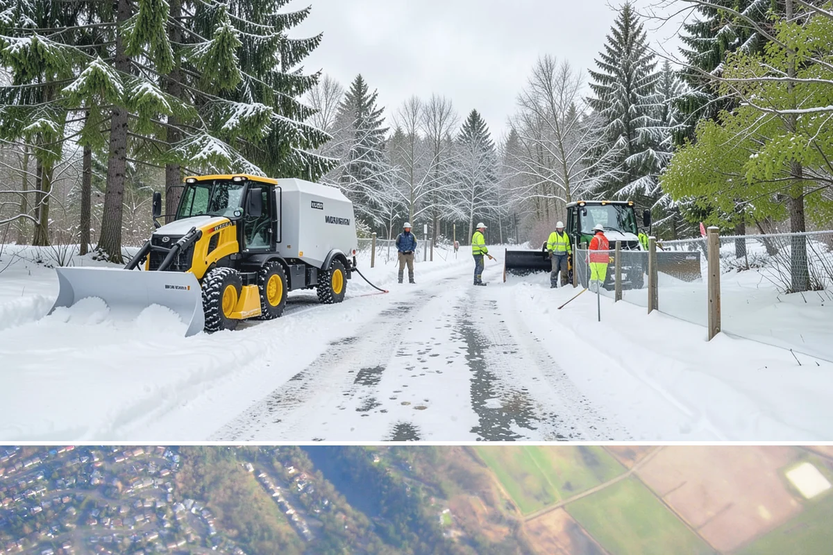 Restaurant Deicing in Algona, King County, WA - Deicing runs through the winter dining season, peaking on the freezing-rain evenings that overlap with peak reservation hours.