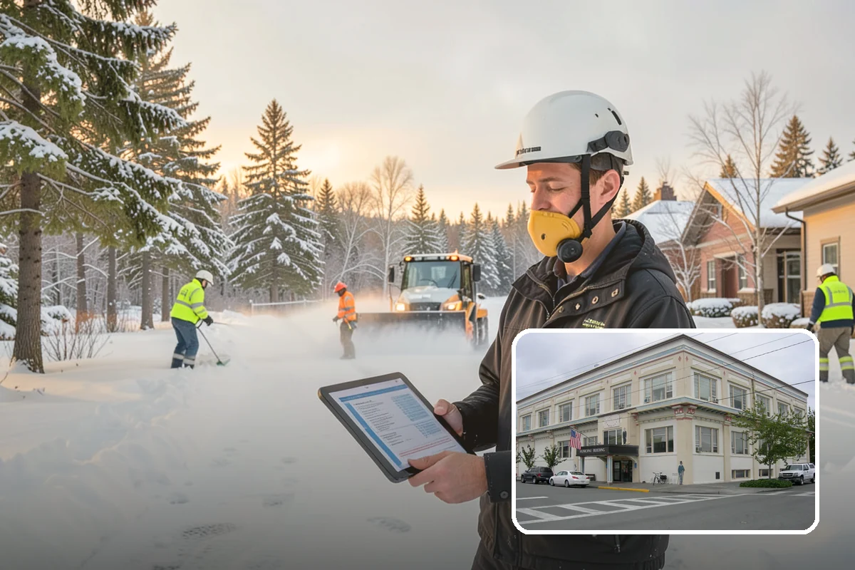 Restaurant Deicing in Anacortes, Skagit County, WA - Keeps diners arriving safely through the evening rush