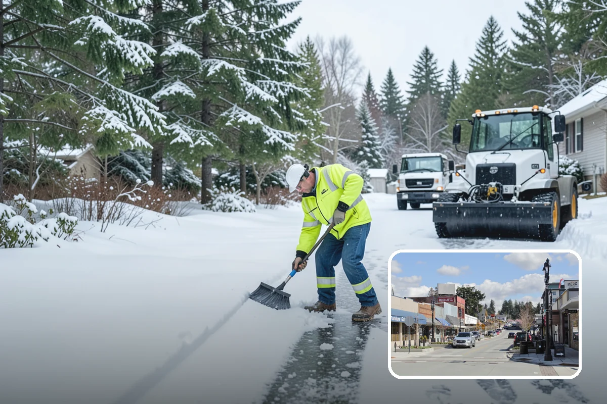 Restaurant Deicing in Bothell, King County, WA - Keeps diners arriving safely through the evening rush