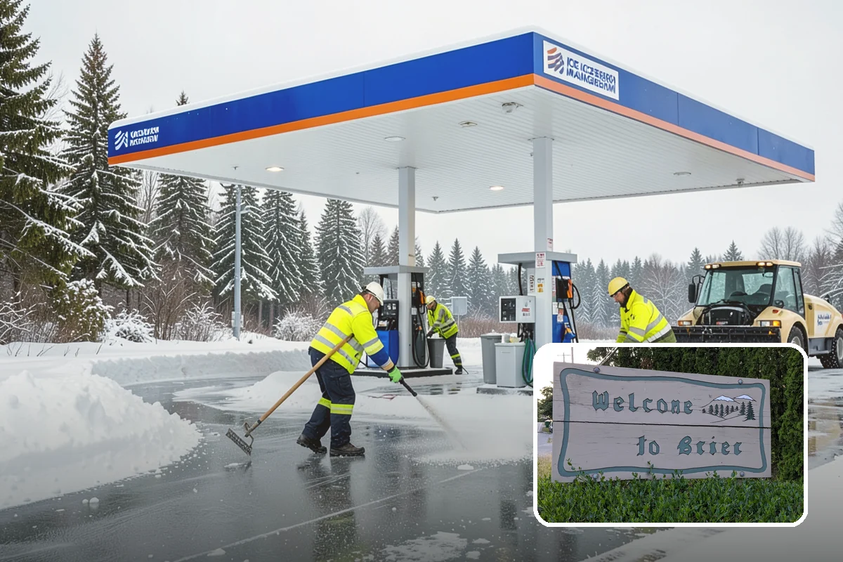 Restaurant Deicing in Brier, Snohomish County, WA - Keeps diners arriving safely through the evening rush