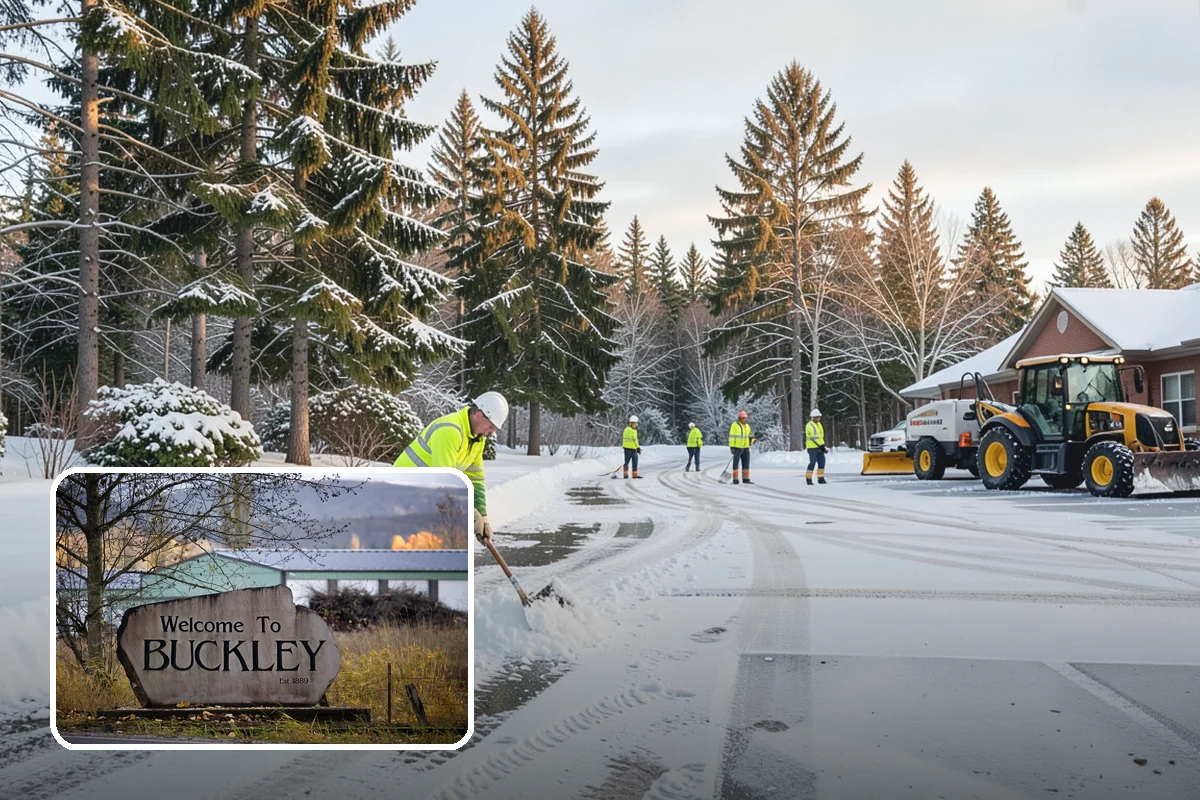 Restaurant Deicing in Buckley, Pierce County, WA - Keeps diners arriving safely through the evening rush