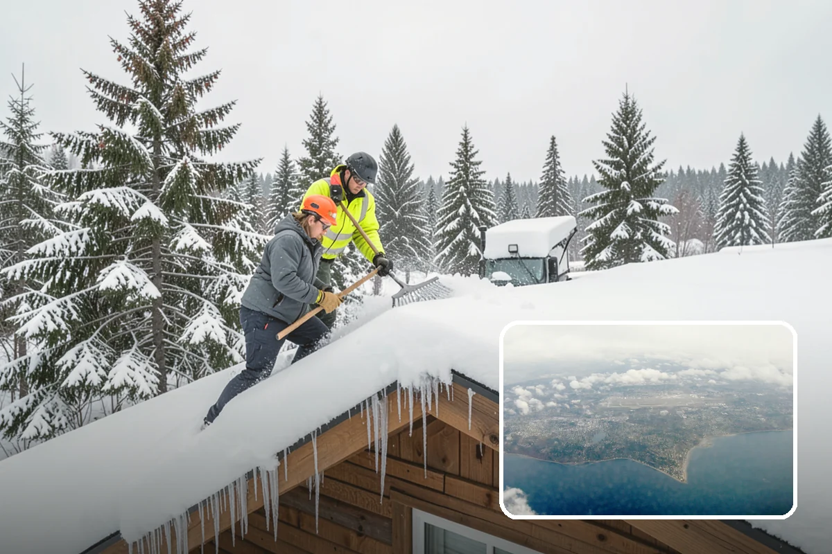 Restaurant Deicing in Burien, King County, WA - Keeps diners arriving safely through the evening rush