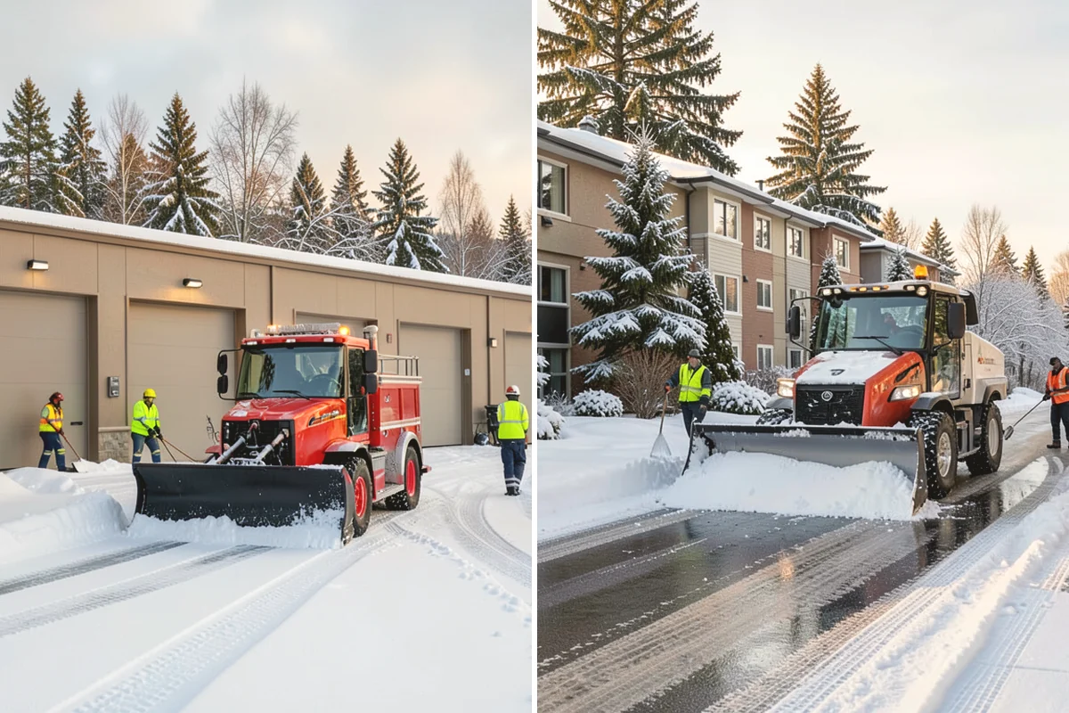 Restaurant Deicing in Carnation, King County, WA - Identify entrances, patios, staff routes, and parking walks