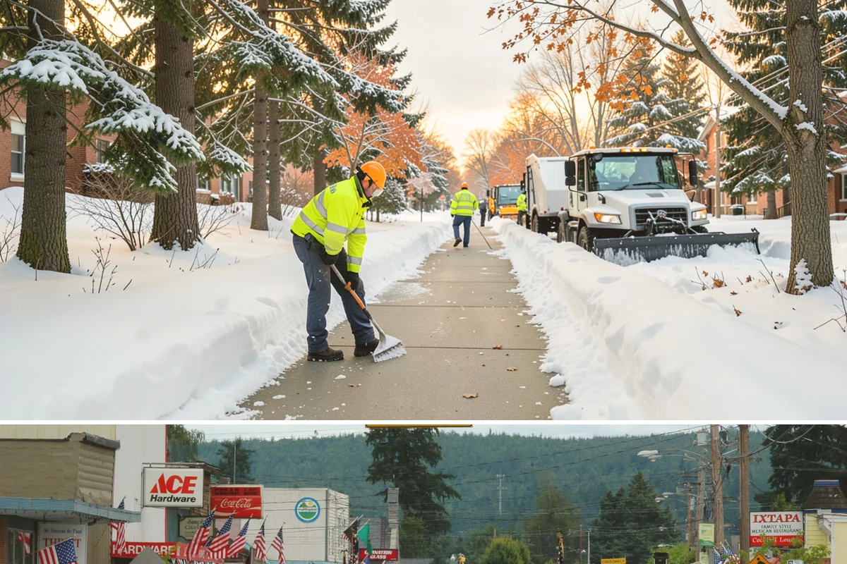 Restaurant Deicing in Carnation, King County, WA - Deicing runs through the winter dining season, peaking on the freezing-rain evenings that overlap with peak reservation hours.