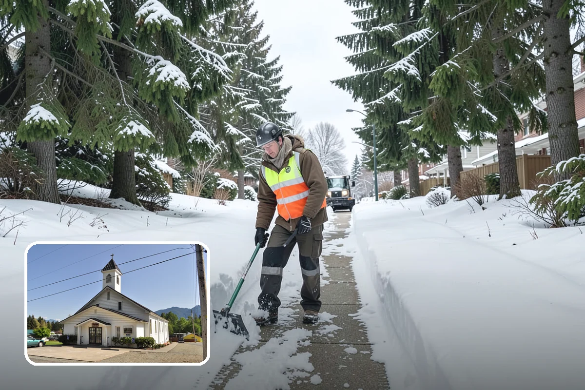 Restaurant Deicing in Concrete, Skagit County, WA - Keeps diners arriving safely through the evening rush