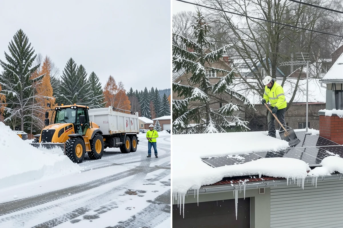 Restaurant Deicing in Concrete, Skagit County, WA - Identify entrances, patios, staff routes, and parking walks