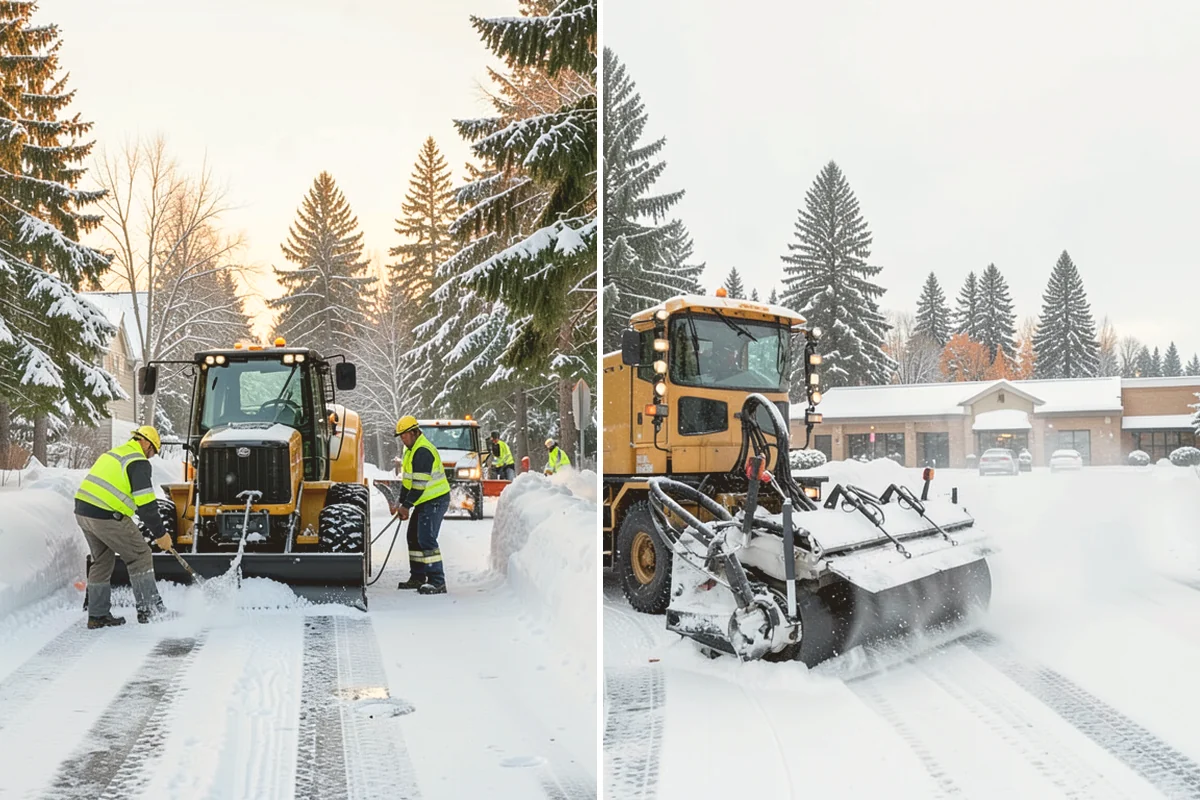 Restaurant Deicing in Eatonville, Pierce County, WA - Identify entrances, patios, staff routes, and parking walks