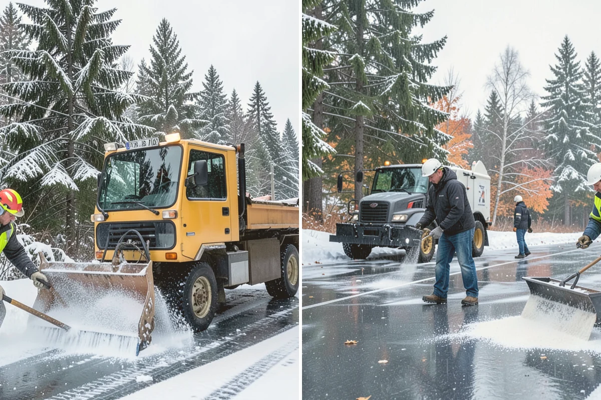 Restaurant Deicing in Edmonds, Snohomish County, WA - Identify entrances, patios, staff routes, and parking walks