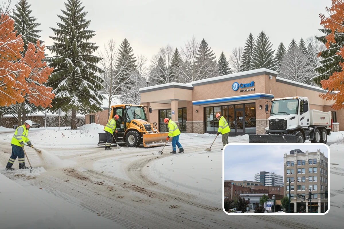 Restaurant Deicing in Everett, Snohomish County, WA - Keeps diners arriving safely through the evening rush