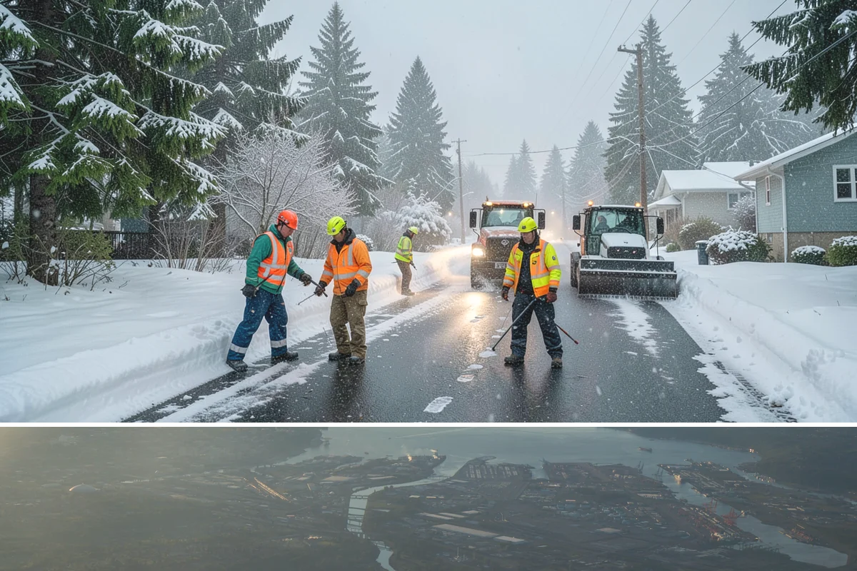 Restaurant Deicing in Fife, Pierce County, WA - Deicing runs through the winter dining season, peaking on the freezing-rain evenings that overlap with peak reservation hours.