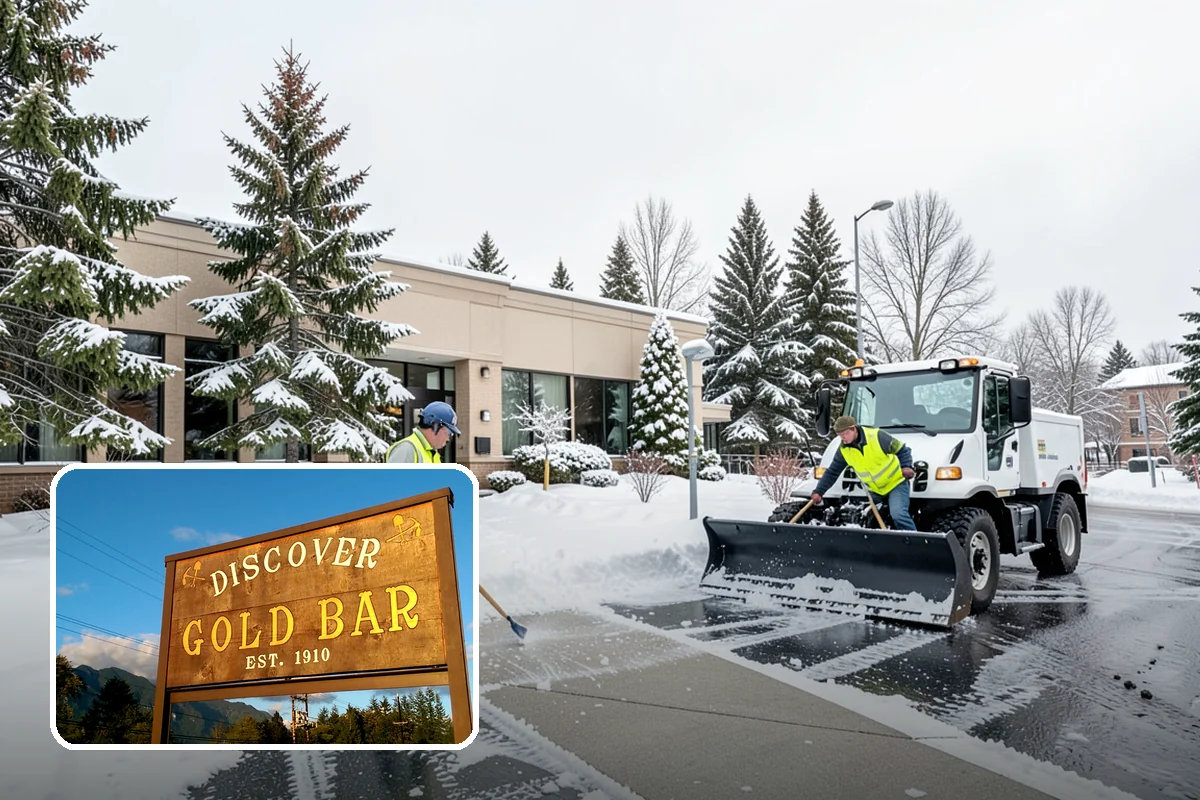 Restaurant Deicing in Gold Bar, Snohomish County, WA - Keeps diners arriving safely through the evening rush
