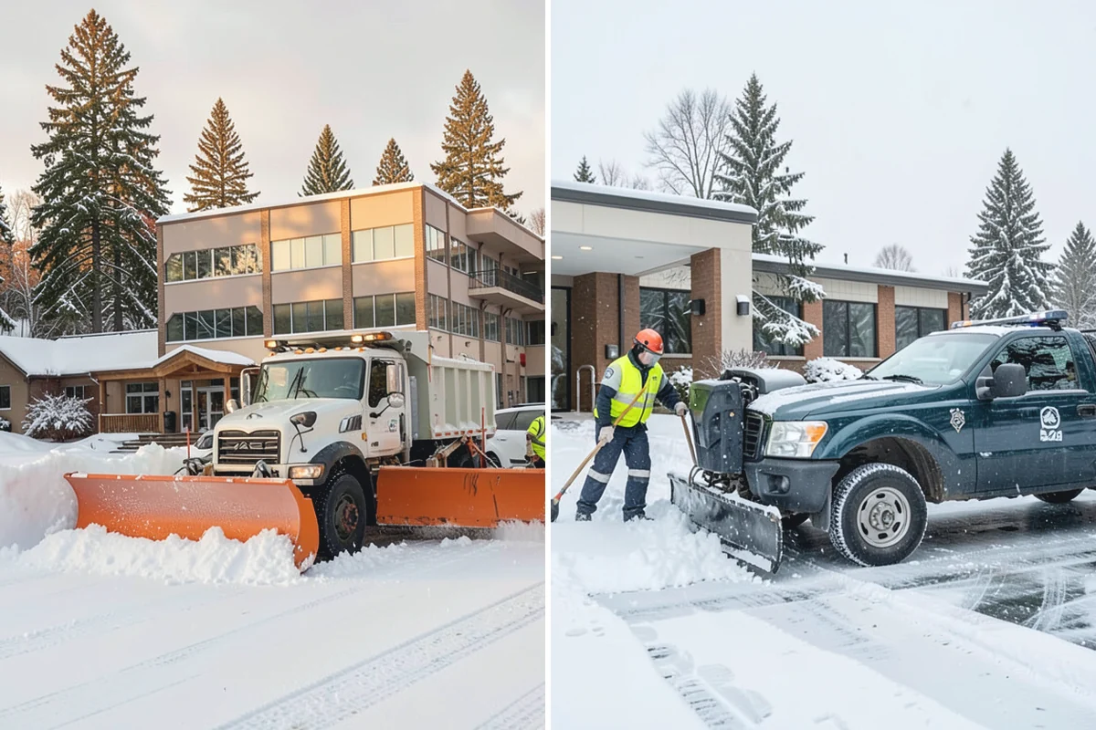 Restaurant Deicing in Gold Bar, Snohomish County, WA - Identify entrances, patios, staff routes, and parking walks