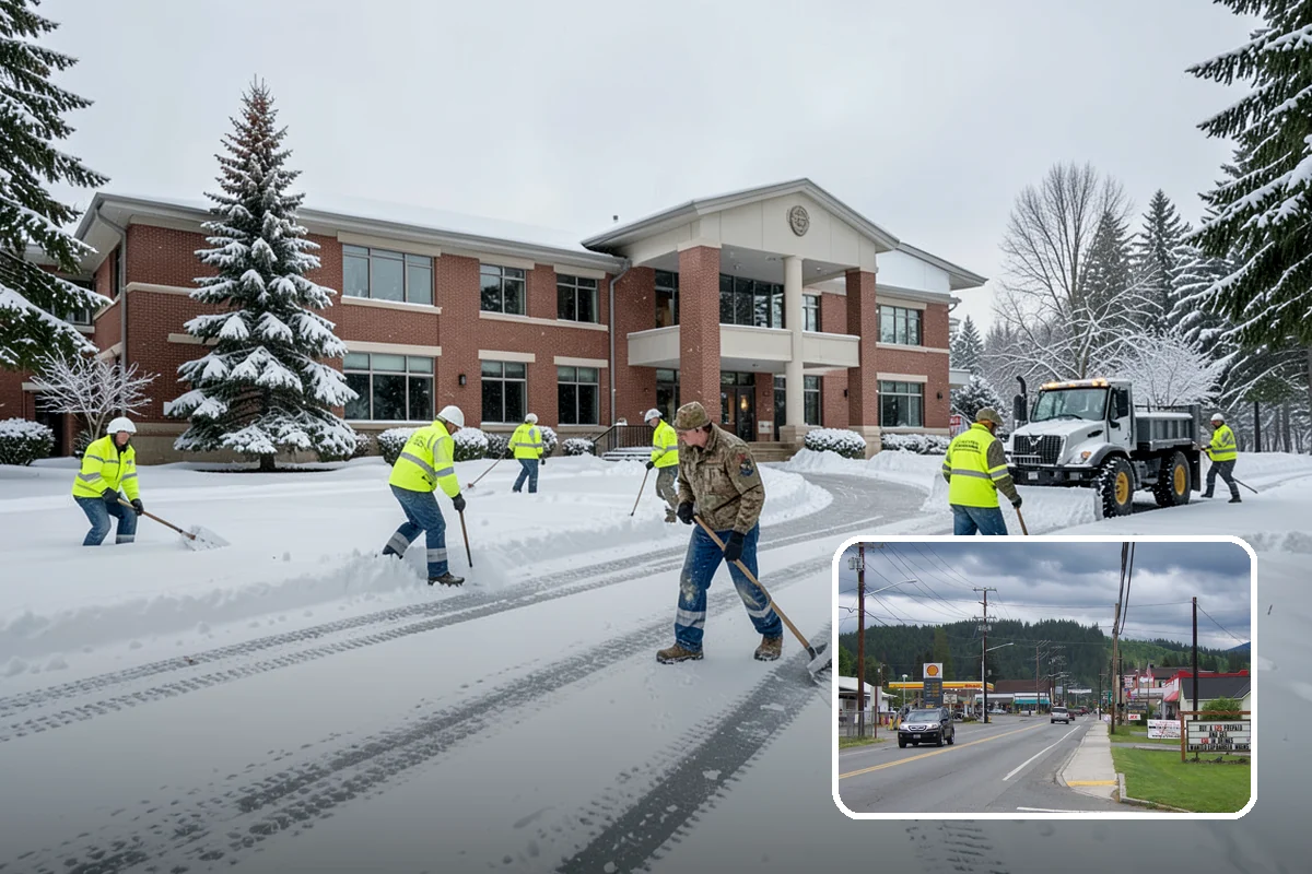 Restaurant Deicing in Granite Falls, Snohomish County, WA - Keeps diners arriving safely through the evening rush