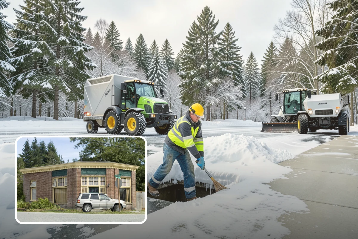 Restaurant Deicing in Hamilton, Skagit County, WA - Keeps diners arriving safely through the evening rush