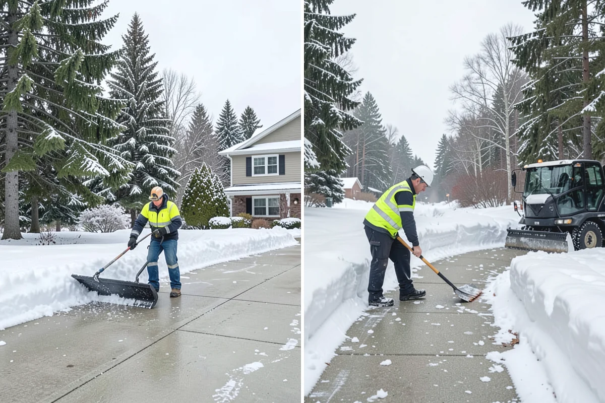 Restaurant Deicing in Hamilton, Skagit County, WA - Identify entrances, patios, staff routes, and parking walks