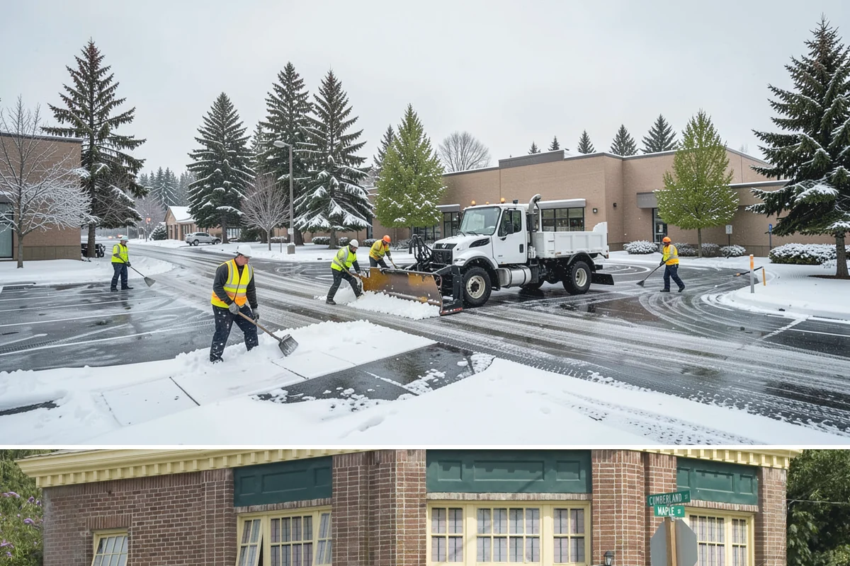 Restaurant Deicing in Hamilton, Skagit County, WA - Deicing runs through the winter dining season, peaking on the freezing-rain evenings that overlap with peak reservation hours.