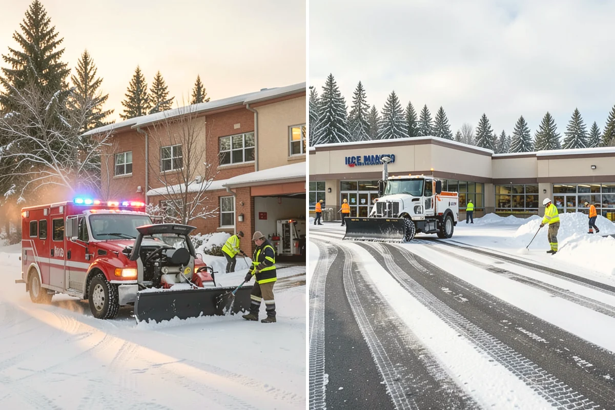 Restaurant Deicing in Index, Snohomish County, WA - Identify entrances, patios, staff routes, and parking walks