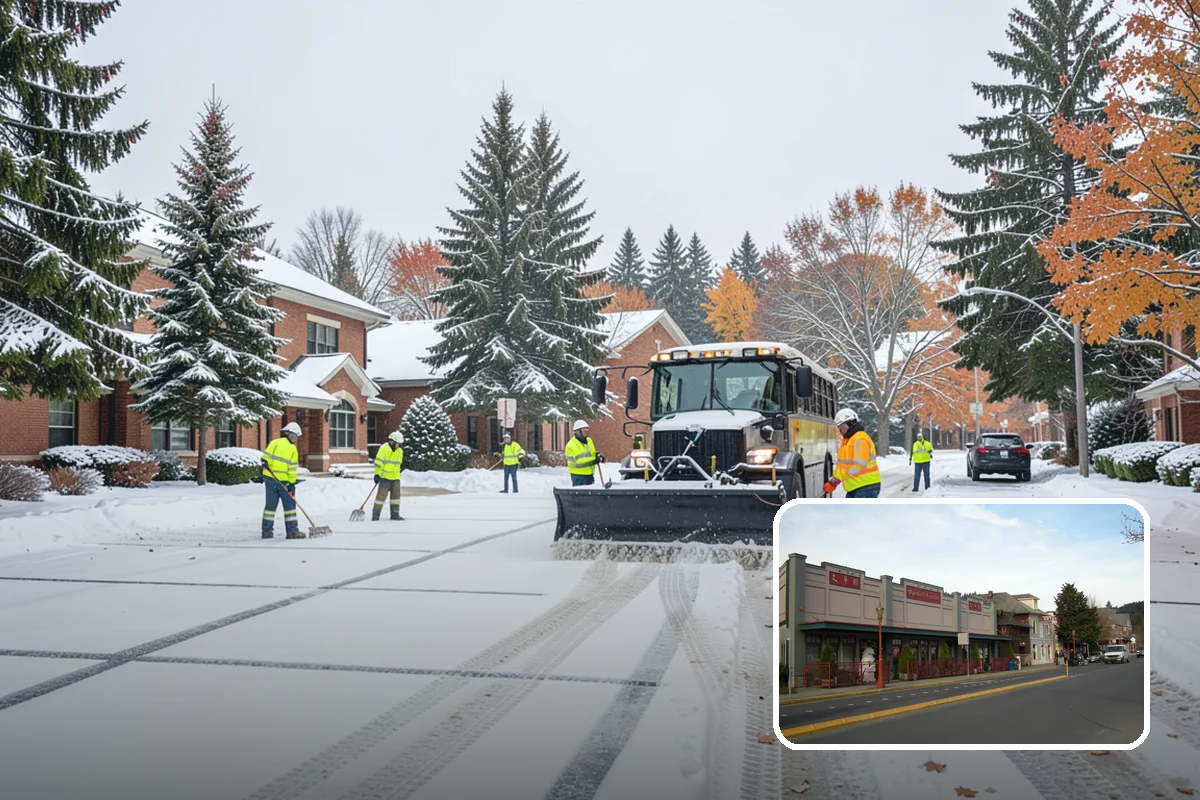 Restaurant Deicing in Issaquah, King County, WA - Keeps diners arriving safely through the evening rush