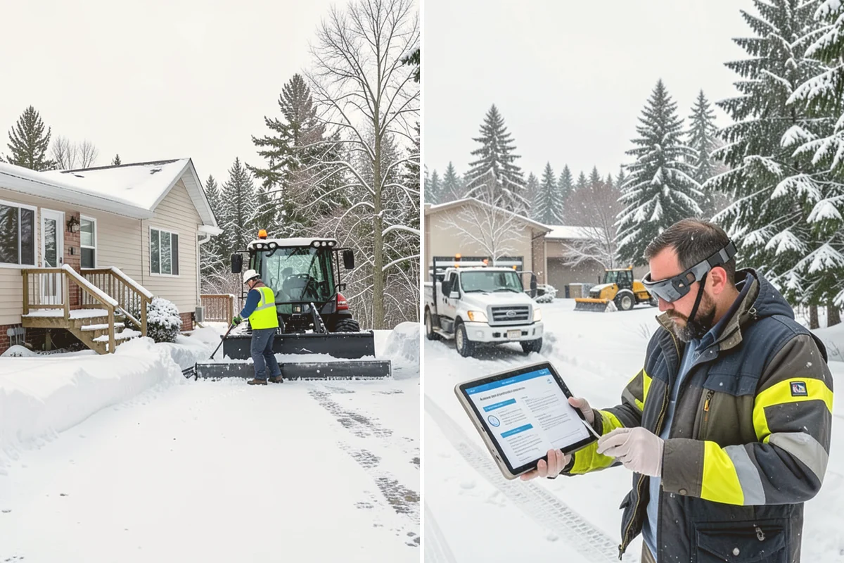 Restaurant Deicing in Kent, King County, WA - Identify entrances, patios, staff routes, and parking walks