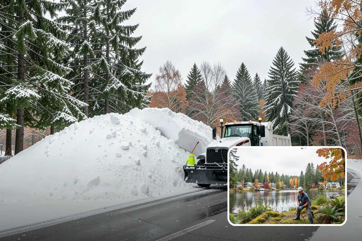 Restaurant Deicing in La Conner, Skagit County, WA - Keeps diners arriving safely through the evening rush