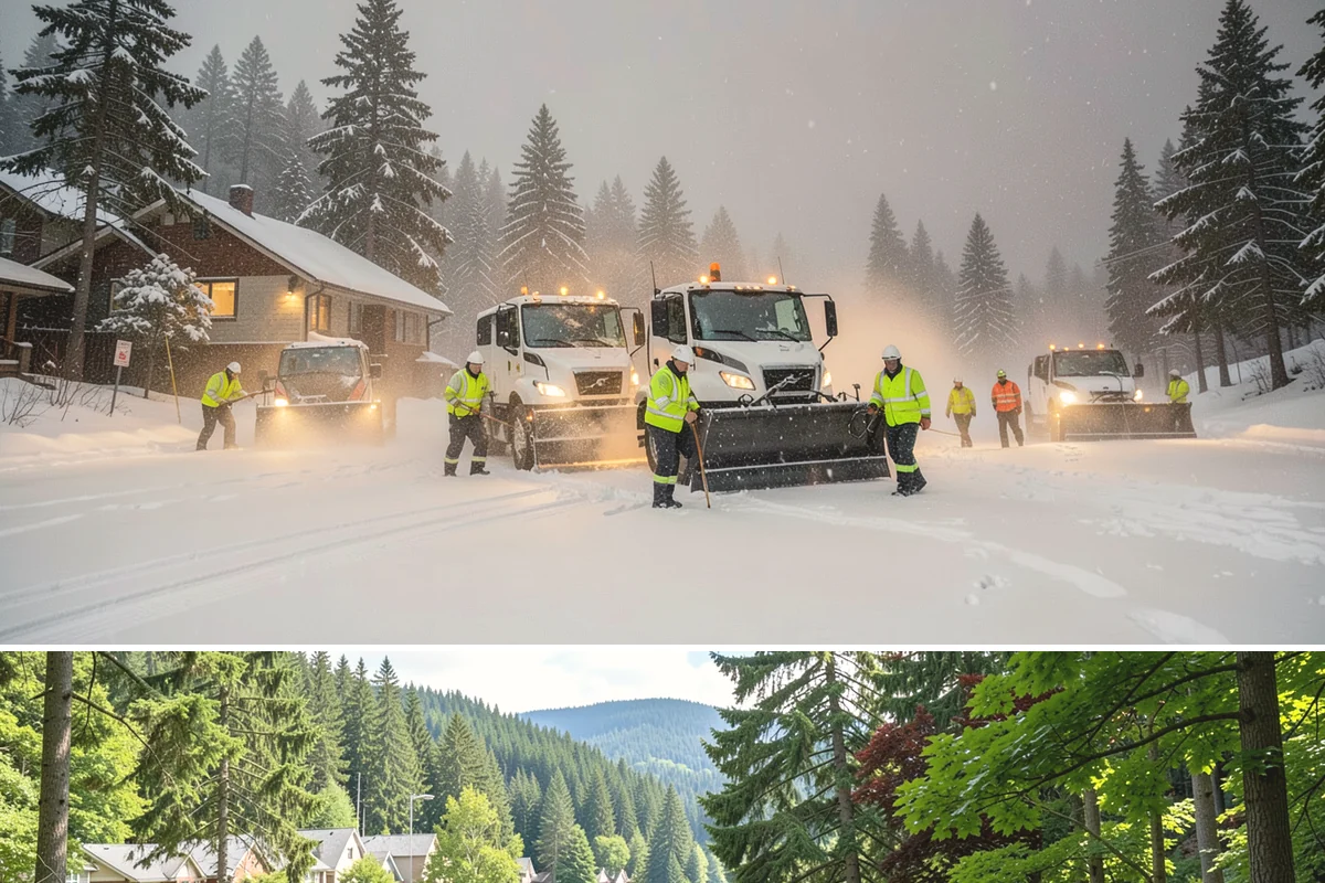 Restaurant Deicing in Lake Forest Park, King County, WA - Deicing runs through the winter dining season, peaking on the freezing-rain evenings that overlap with peak reservation hours.