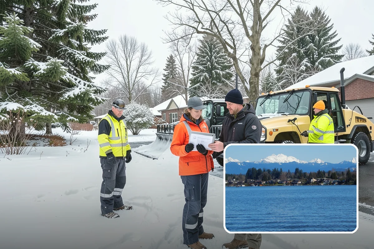 Restaurant Deicing in Lake Stevens, Snohomish County, WA - Keeps diners arriving safely through the evening rush