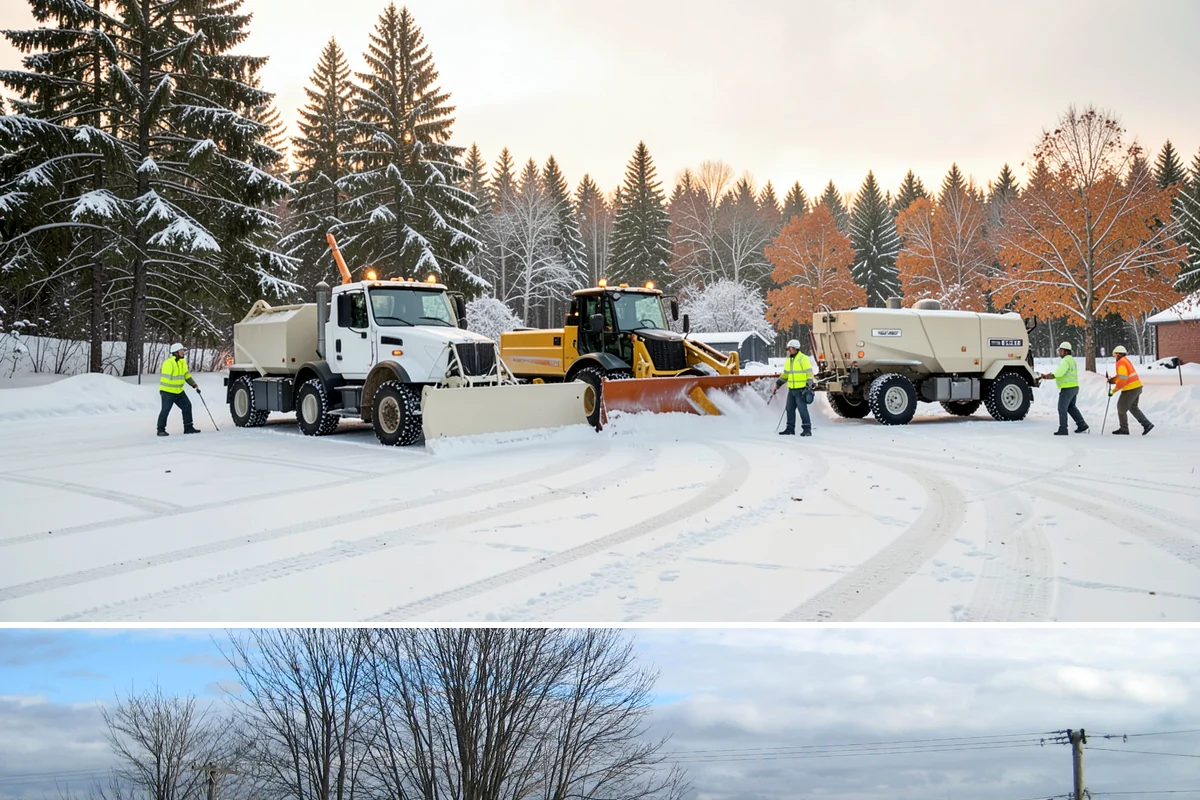 Restaurant Deicing in Langley, Island County, WA - Deicing runs through the winter dining season, peaking on the freezing-rain evenings that overlap with peak reservation hours.