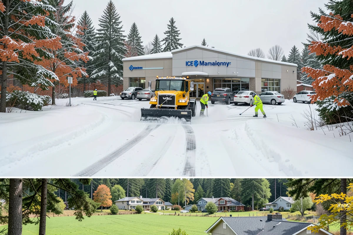 Restaurant Deicing in Lyman, Skagit County, WA - Deicing runs through the winter dining season, peaking on the freezing-rain evenings that overlap with peak reservation hours.