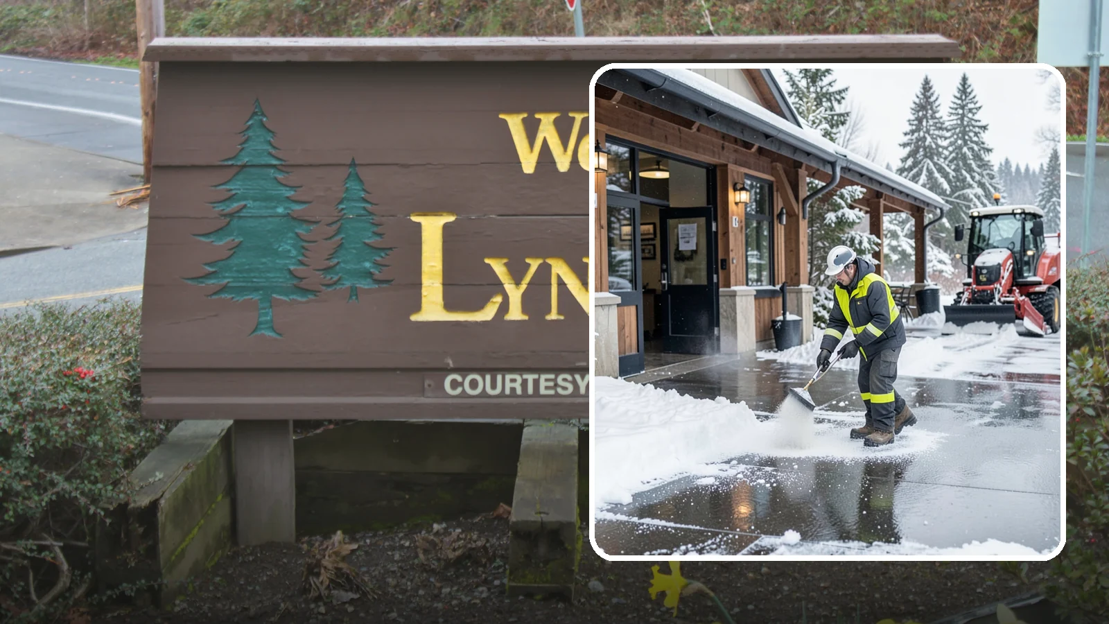 Restaurant Deicing in Lynnwood, Snohomish County, WA - Deicing for restaurants that keeps entrances, patios, and parking approaches safe for diners and staff during a Western...