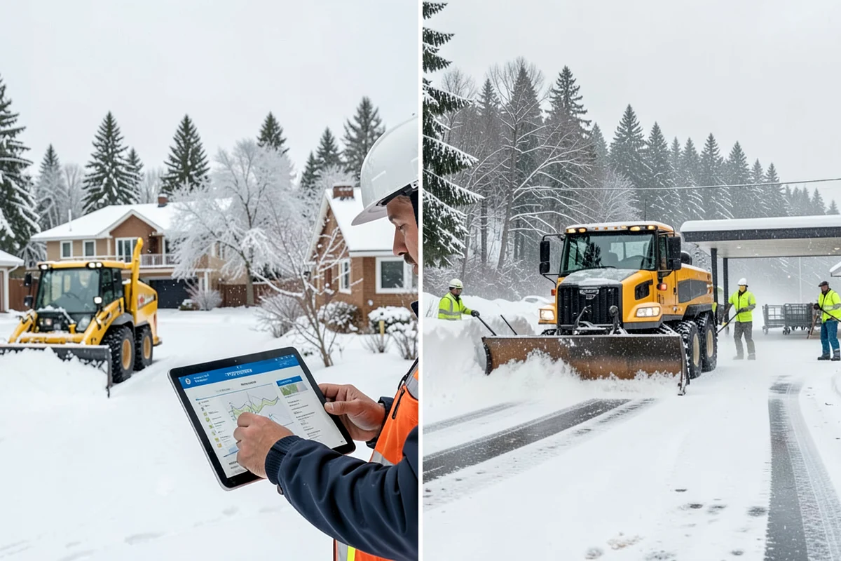 Restaurant Deicing in Maple Valley, King County, WA - Identify entrances, patios, staff routes, and parking walks