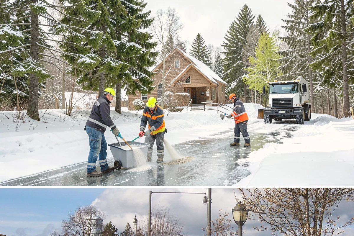 Restaurant Deicing in Marysville, Snohomish County, WA - Deicing runs through the winter dining season, peaking on the freezing-rain evenings that overlap with peak reservation hours.