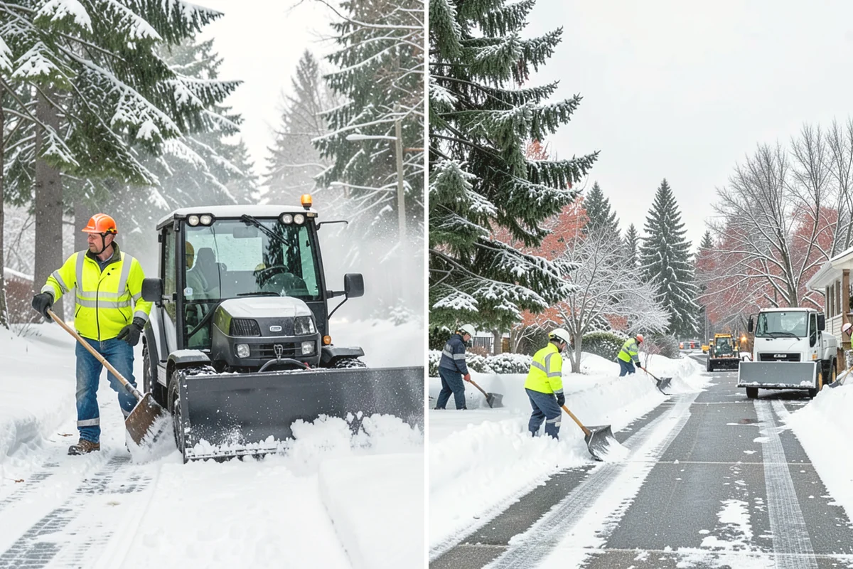 Restaurant Deicing in Mill Creek, Snohomish County, WA - Identify entrances, patios, staff routes, and parking walks