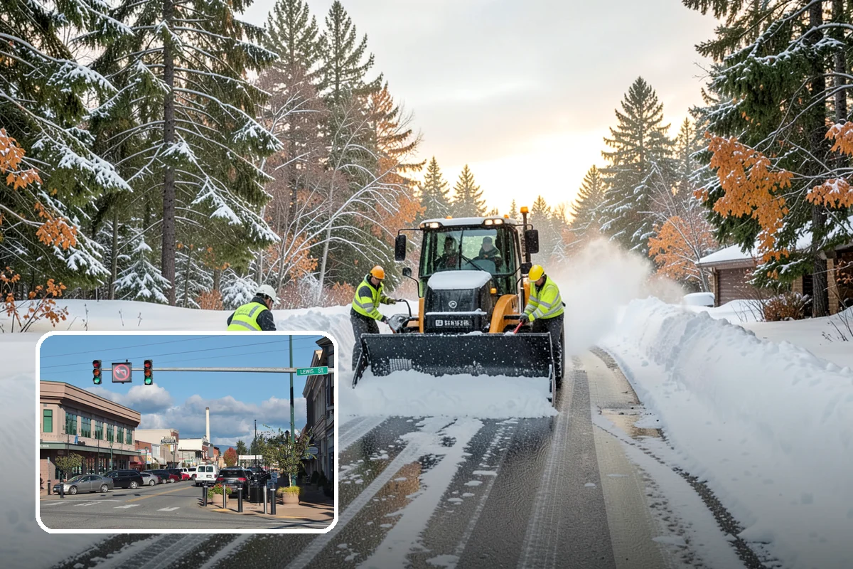 Restaurant Deicing in Monroe, Snohomish County, WA - Keeps diners arriving safely through the evening rush