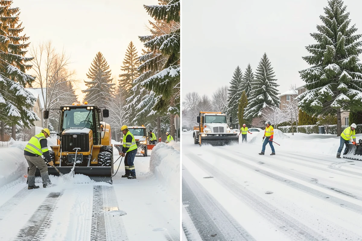 Restaurant Deicing in Mount Vernon, Skagit County, WA - Identify entrances, patios, staff routes, and parking walks