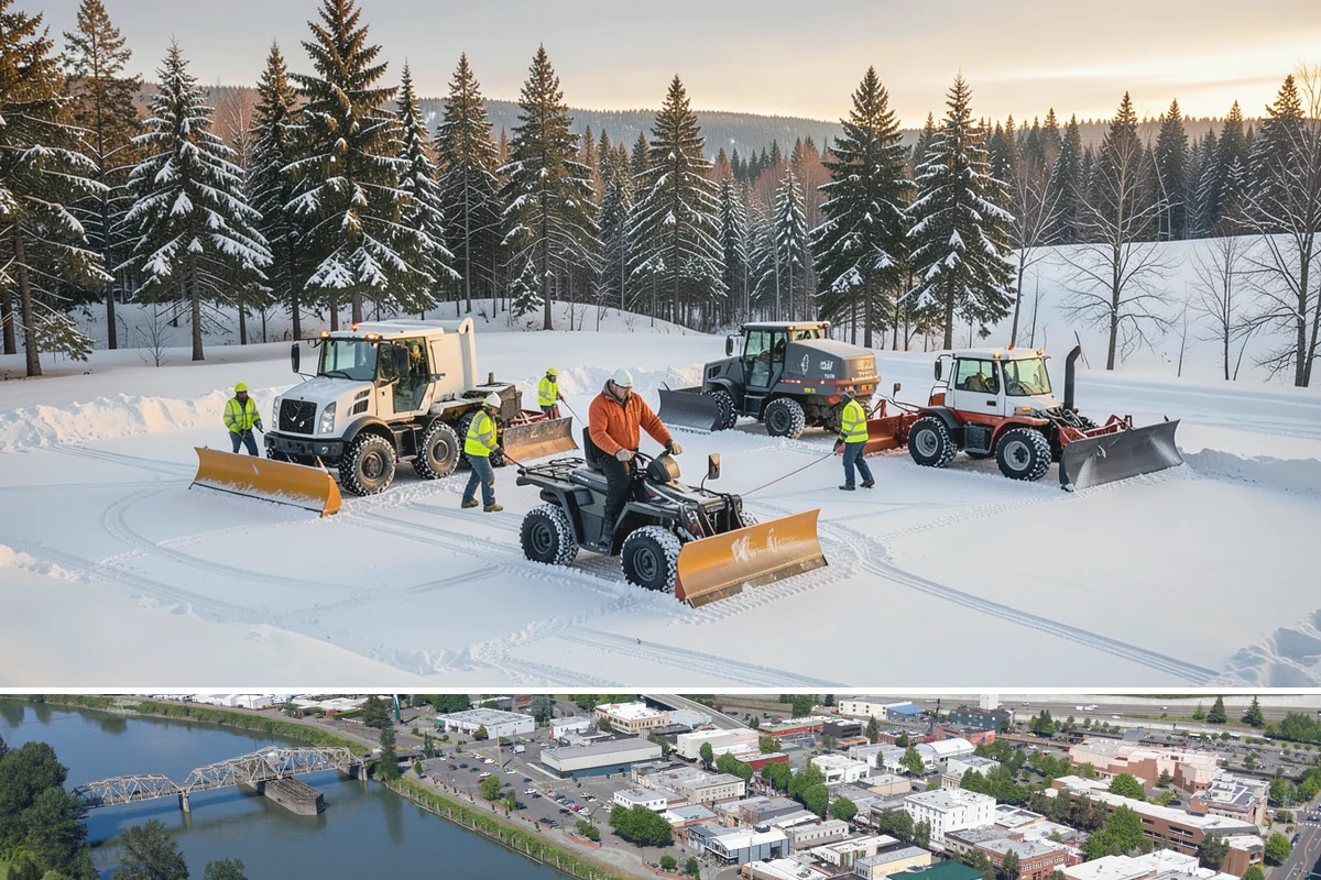 Restaurant Deicing in Mount Vernon, Skagit County, WA - Deicing runs through the winter dining season, peaking on the freezing-rain evenings that overlap with peak reservation hours.