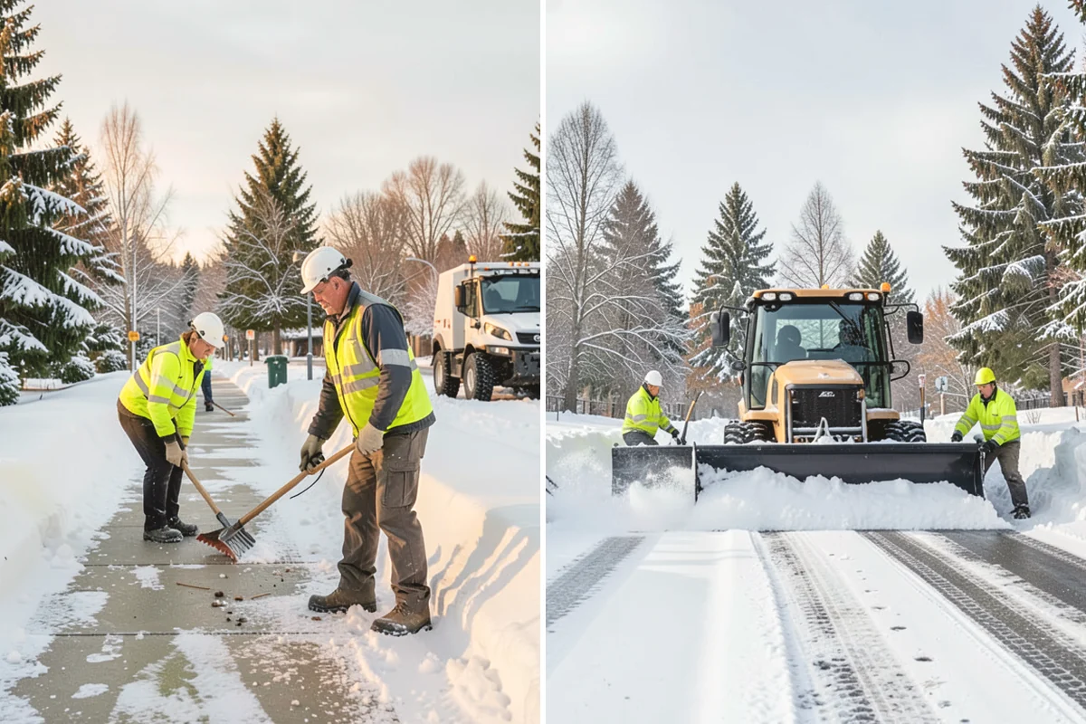 Restaurant Deicing in Mukilteo, Snohomish County, WA - Identify entrances, patios, staff routes, and parking walks