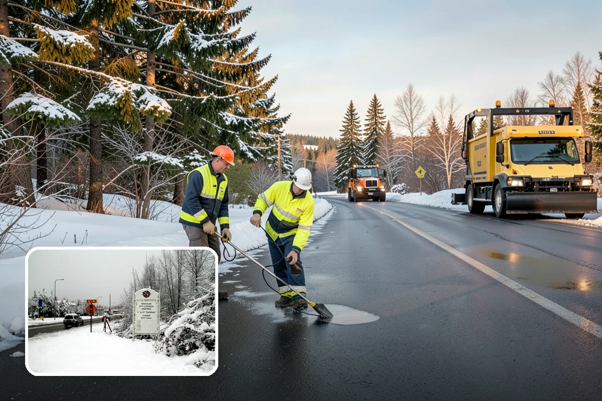 Restaurant Deicing in Newcastle, King County, WA - Keeps diners arriving safely through the evening rush